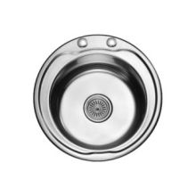 Еднокоритна кухненска мивка кръгла ф48, Малмук