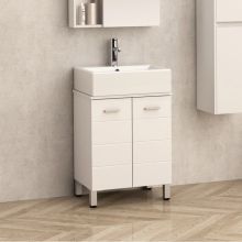Влагоустойчив PVC долен шкаф за баня без умивалник Бруно ICP 5077, Интер Керамик