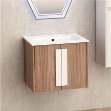Влагоустойчив PVC долен шкаф за баня с меламиново покритие ICP 6451-1, Интер Керамик
