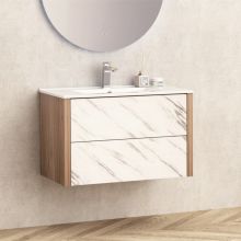 Влагоустойчив PVC долен шкаф за баня BG 8050+8066, Интер Керамик