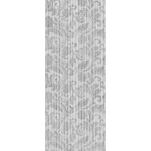 Декор Мистик брокат сив 20х50 2853, Ceramica Fiore