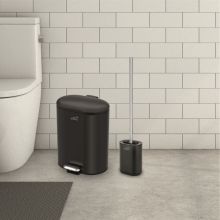 Тоалетно кошче за баня 6 л. + четка за тоалетна чиния ICA 8355B, Интер Керамик
