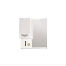 Влагоустойчив PVC шкаф с огледало и LED осветление Инна, Макена