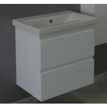 Влагоустойчив PVC долен шкаф за баня Лариса, Макена