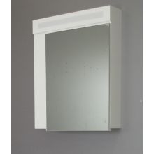 Влагоустойчив PVC шкаф с огледало и LED осветление Лина 54 см., Гера