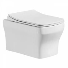 Конзолна тоалетна чиния с капак и rimless технология М-104, Форма Вита