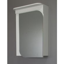 Влагоустойчив PVC шкаф с огледало и LED осветление Никол 50 см., Гера
