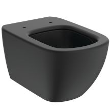 Конзолна тоалетна чиния черен мат TESI AquaBlade T0079V3, Идеал Стандарт  