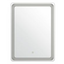 Огледало за баня с вградено LED осветление 50х70 XD-027-08AF, Форма Вита